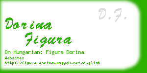 dorina figura business card